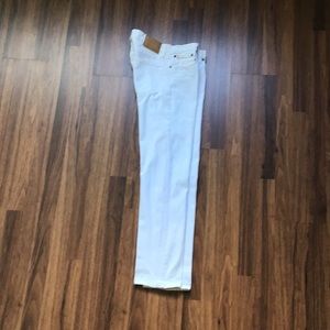 Ralph Lauren Sullivan Slim Jeans 33W x 30L, white